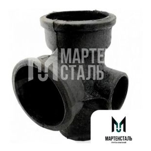 Крестовина чугунная двухплоскостная 70х155х75х105 мм СЧ30 ГОСТ 6942-98