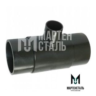 Тройник полиэтиленовый 125х110 мм PE 100 RC ГОСТ 18599-2001