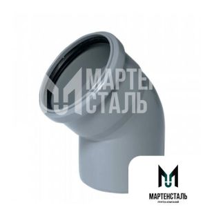 Отвод полипропиленовый 60°-280х15,9 PP-H ГОСТ 32415-2013
