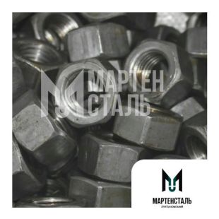 Гайка стальная М1,6 шаг резьбы 0,35 мм 14Х17Н2 ГОСТ 1759.0-87